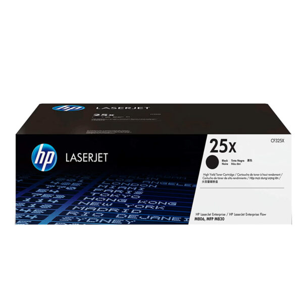 TONER HP CF325X (25X) ENT M806 NEGRO 34.5K PAGINAS