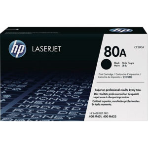 TONER HP CF280A (80A) L.J. M401N NEGRO