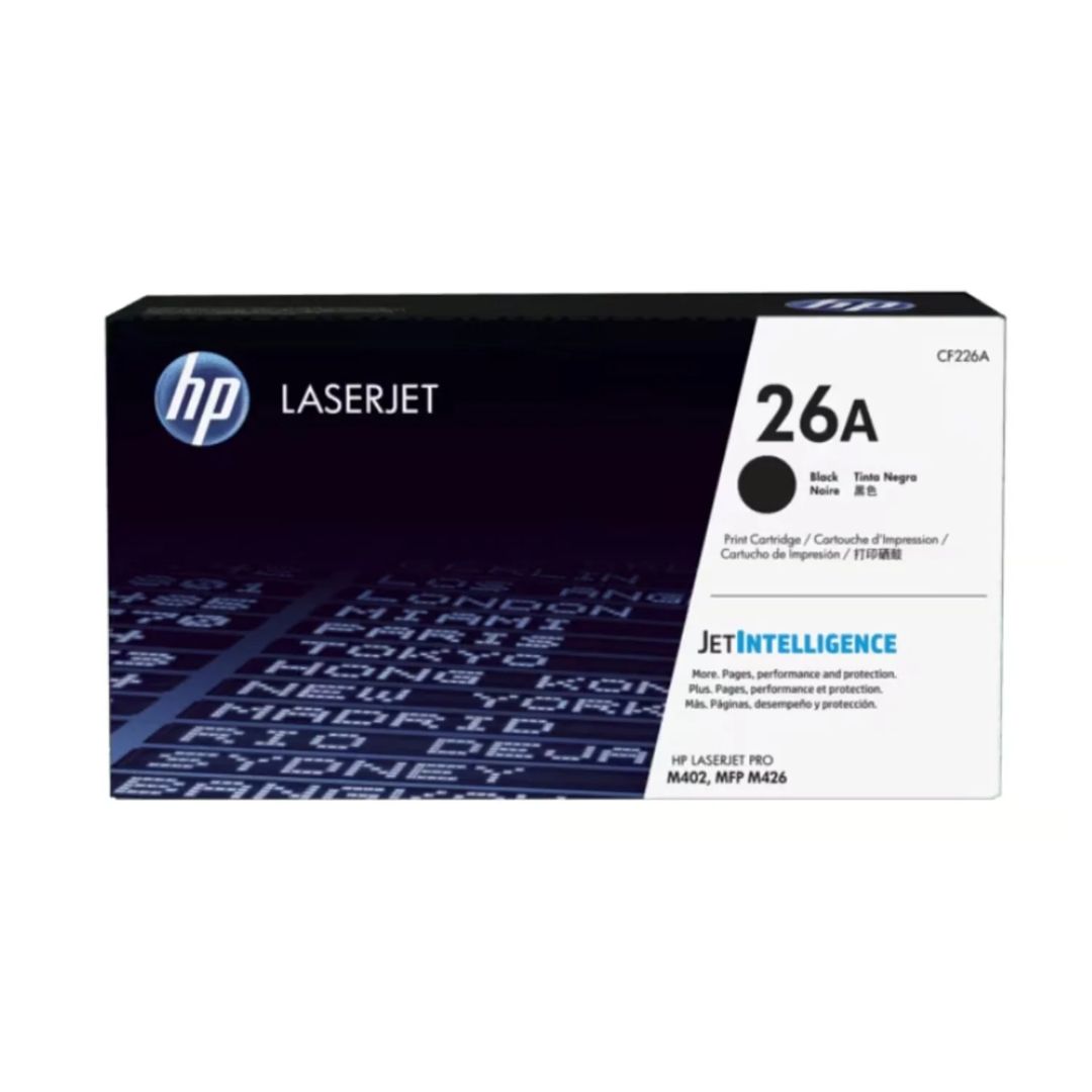 Tóner HP CF226A (26A) L.J.P M402 Negro 3100 Paginas