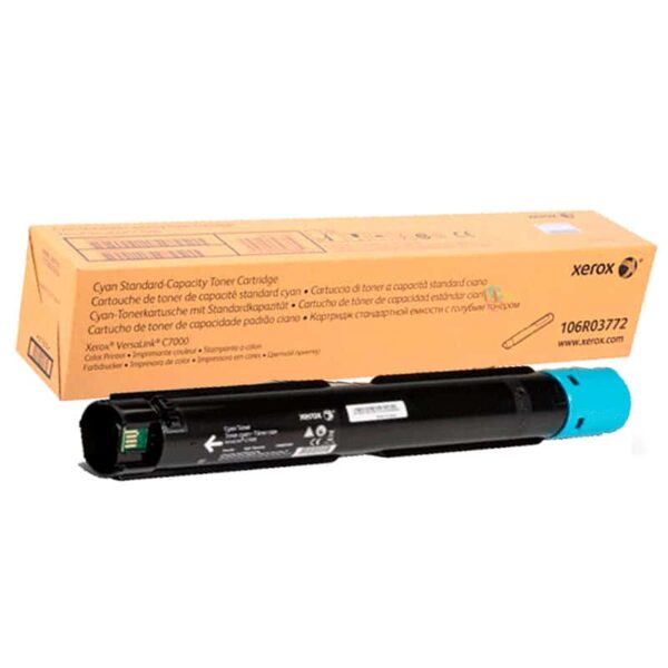 Toner Xerox 106R03772 Cyan Versalink C7000 3,3K PAG