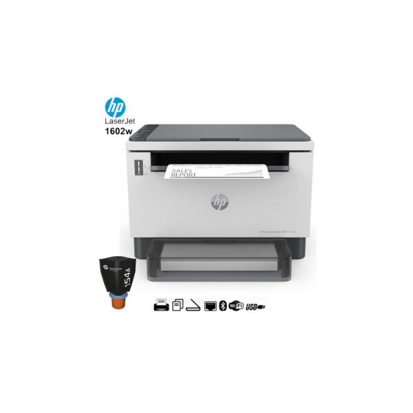Impresora Multifuncional HP LaserJet Tank MFP 1602W